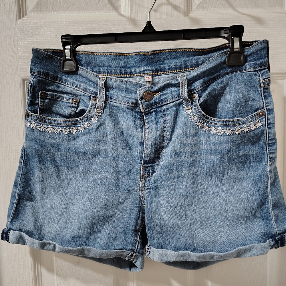 Blue Levi's Women's Shorts